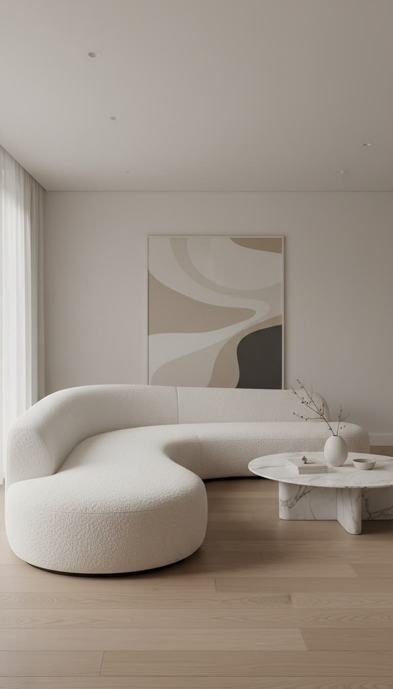 Home Atelier Bonza Performance Boucle Curve Sofa (Copy)