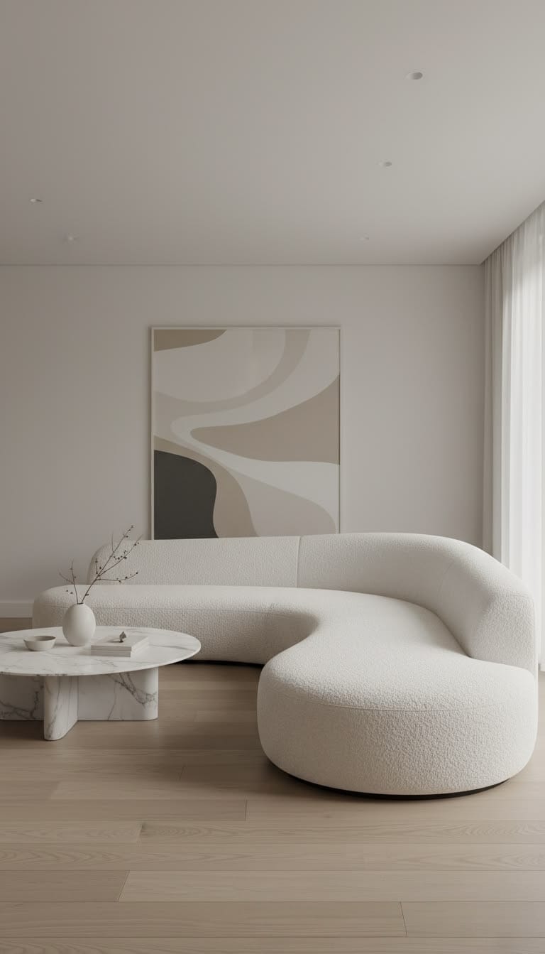 Home Atelier Bonza Performance Boucle Curve Sofa (Copy)
