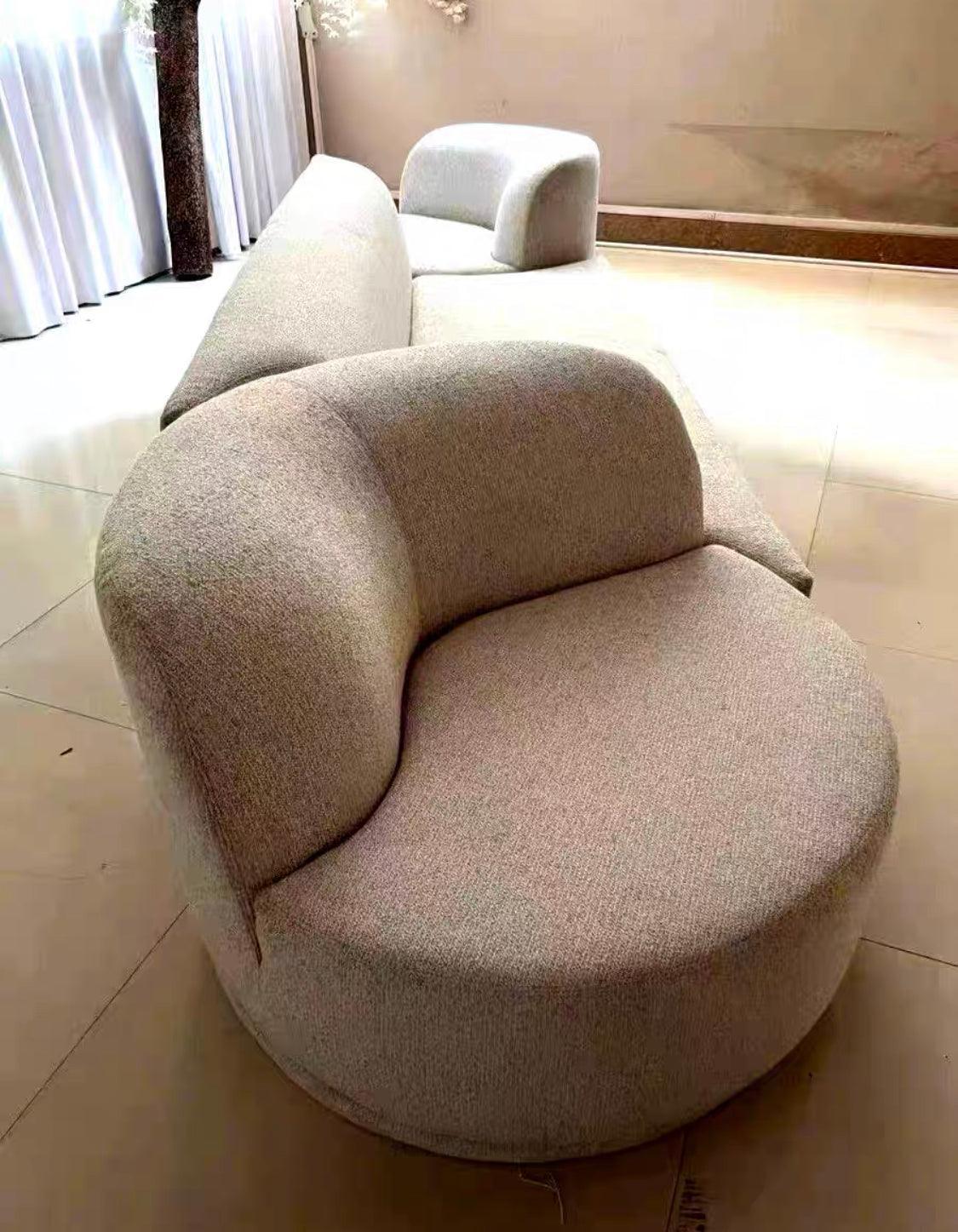 Home Atelier Bordone Revolving Chair Designer Sofa