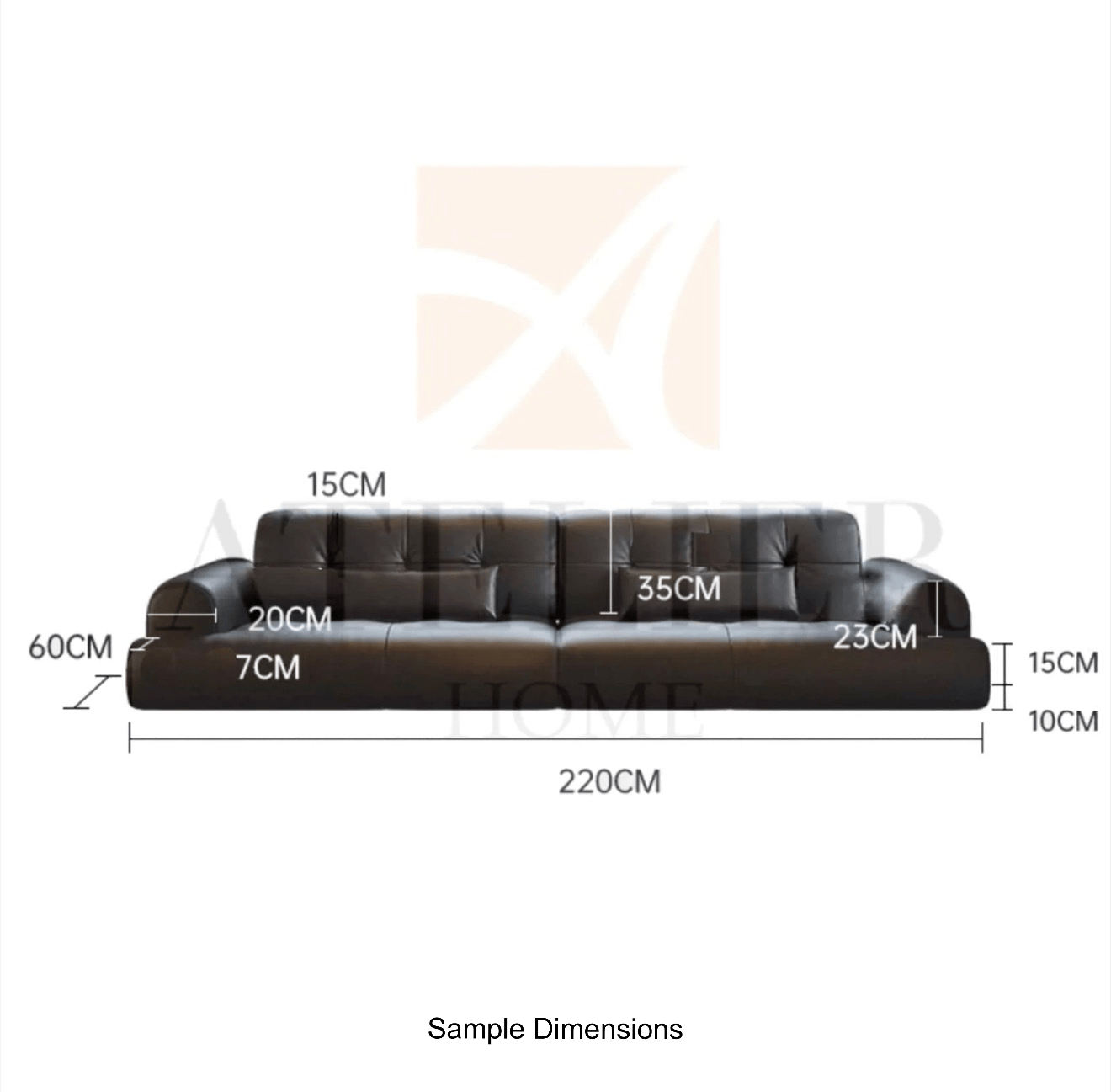 Home Atelier Bowen Scratch Resistant Customise Bay Window Sofa