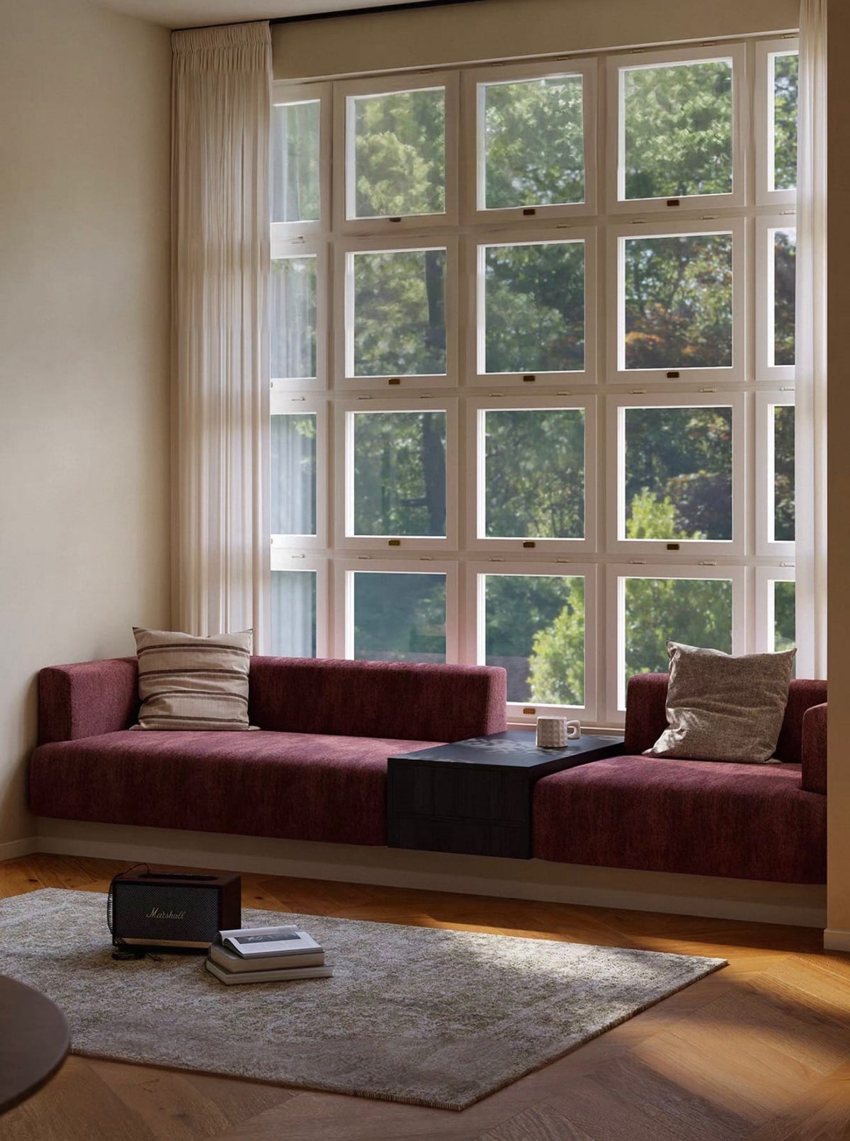 Home Atelier Boyle Customise Scratch Resistant Bay Window Sofa (Copy 2)