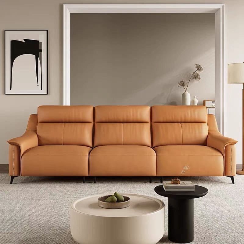 Home Atelier Bridgett Leather Recliner Sofa