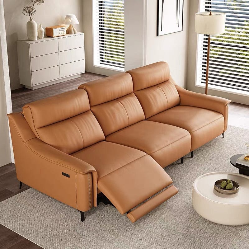 Home Atelier Bridgett Leather Recliner Sofa