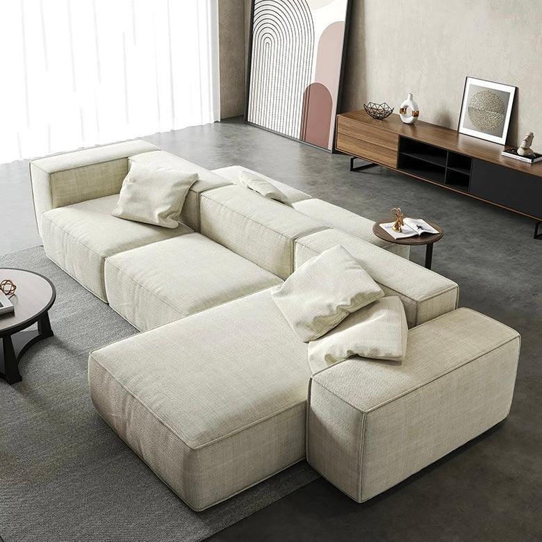 Home Atelier Caprice Sectional Island L-shape Sofa