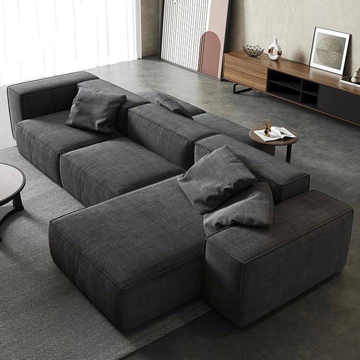 Home Atelier Caprice Sectional Island L-shape Sofa