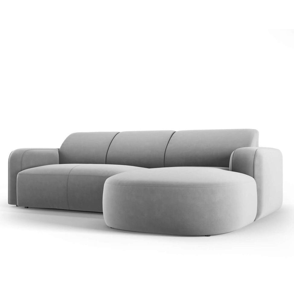 Home Atelier Carrie Scratch Resistant Sectional Curve Chaise Sofa