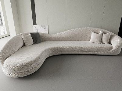 Home Atelier Casen Performance Boucle Curve Sofa