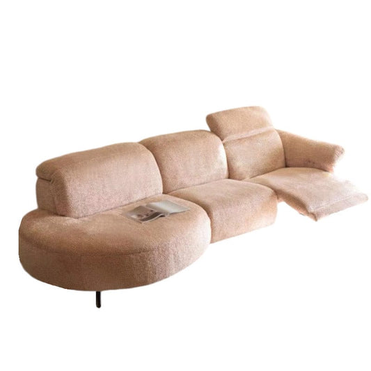 Home Atelier Cassandra Velvet Electric Recliner Sofa