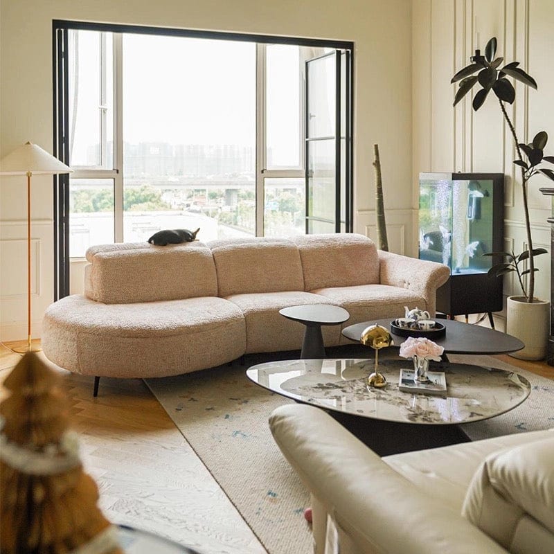 Home Atelier Cassandra Velvet Electric Recliner Sofa