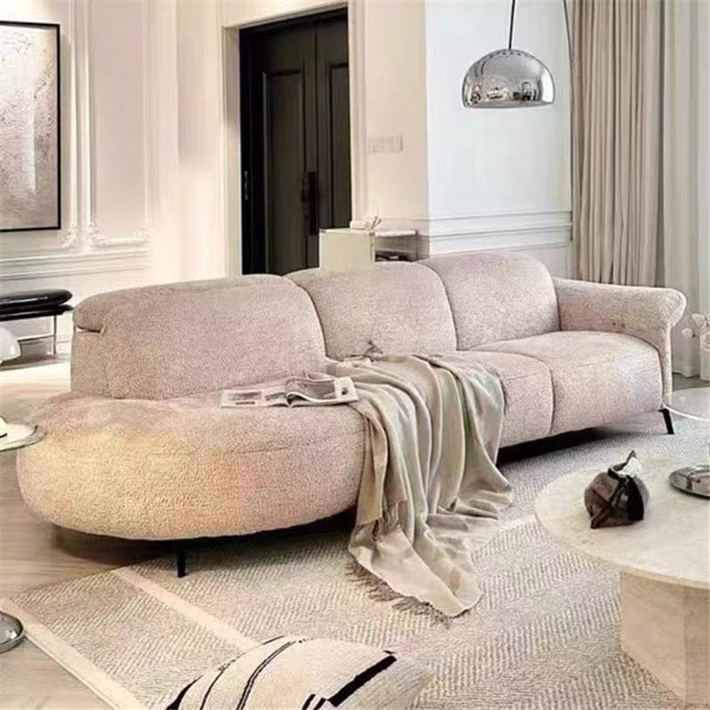 Home Atelier Cassandra Velvet Electric Recliner Sofa