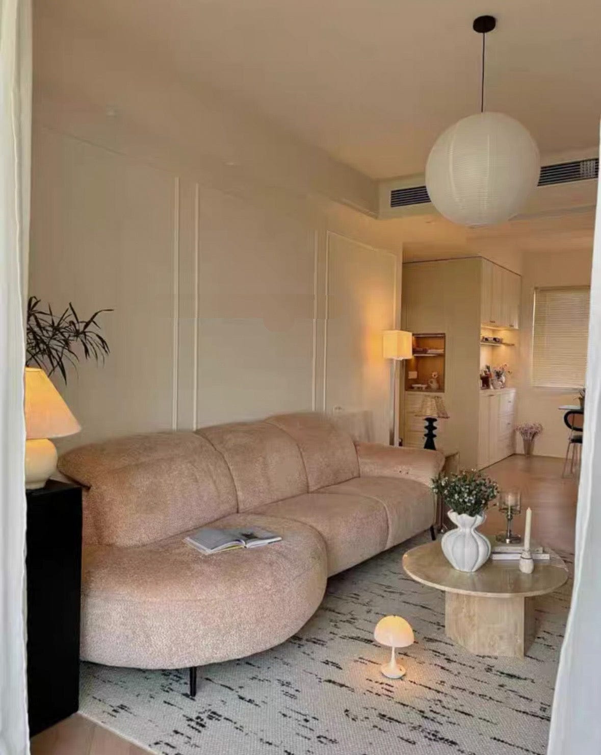 Home Atelier Cassandra Velvet Electric Recliner Sofa