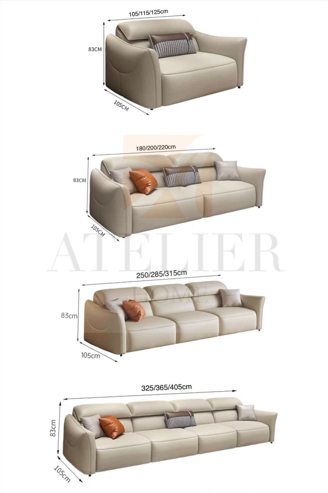 Home Atelier Castelli Electric Sofa Bed