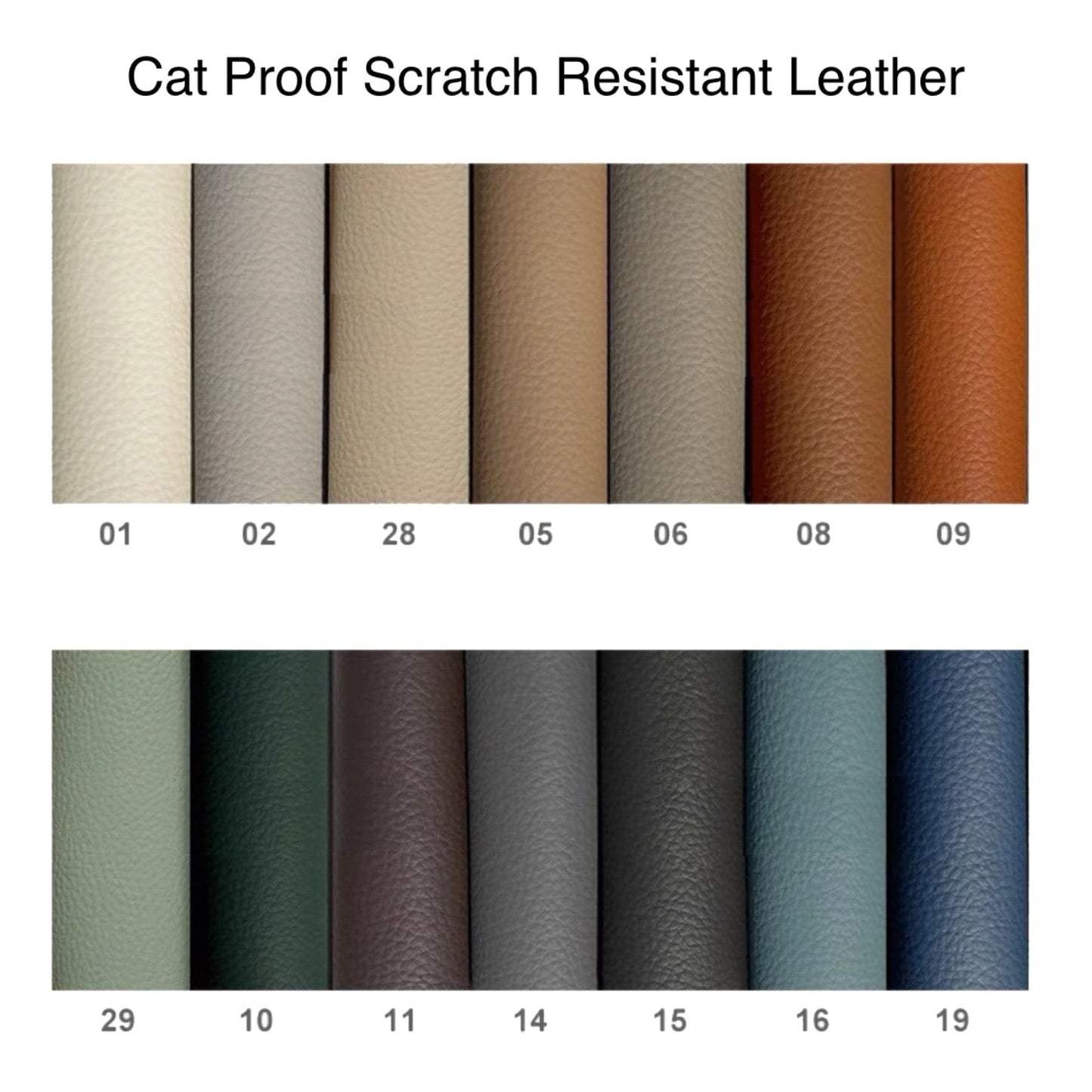 Home Atelier Cat Proof Scratch Resistant Leather / Length 202cm Eron Scratch Resistant Electric Sofa Bed