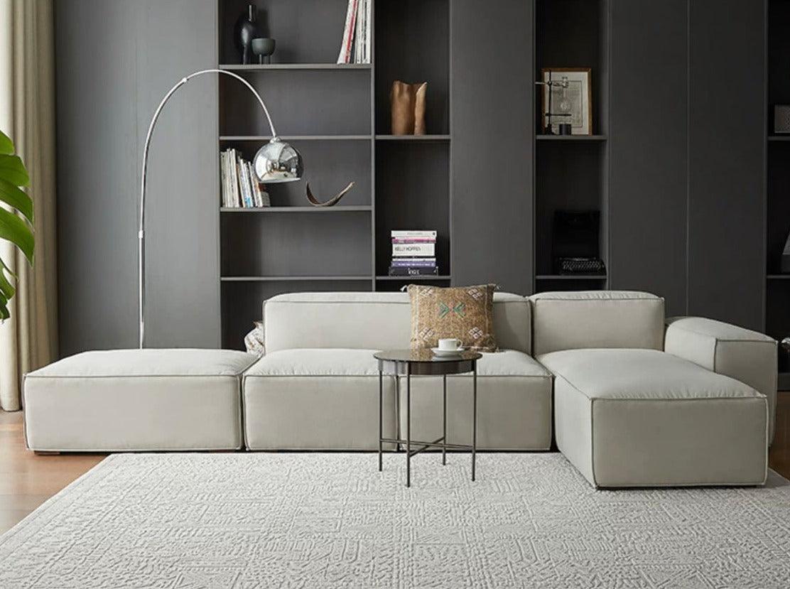 Home Atelier Cavella Sectional Island L-Shape Sofa
