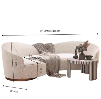 Home Atelier Caven Curve Sofa