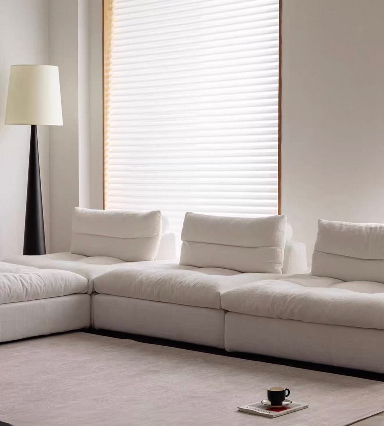 Home Atelier Caverin Scratch Resistant Modular Curve Sofa (Copy)
