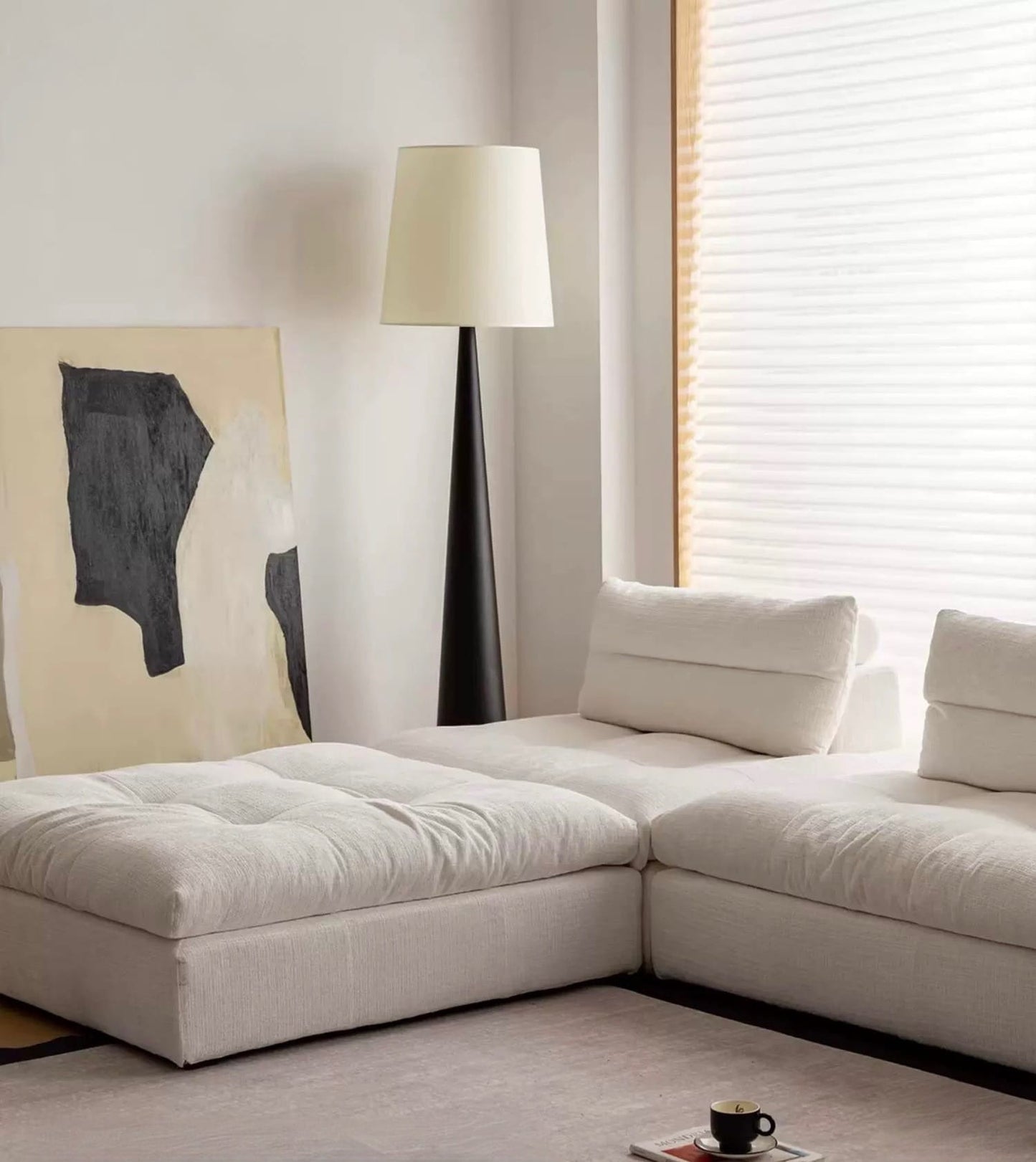 Home Atelier Caverin Scratch Resistant Modular Curve Sofa (Copy)