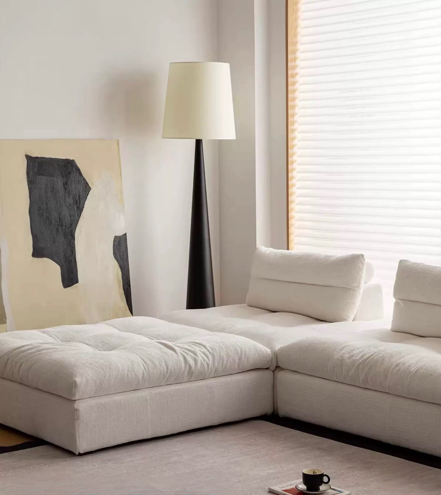Home Atelier Caverin Scratch Resistant Modular Curve Sofa (Copy)