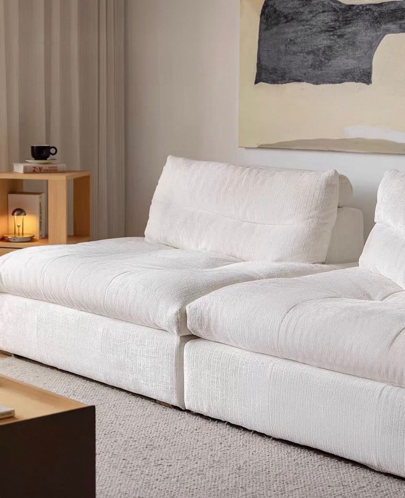 Home Atelier Caverin Scratch Resistant Modular Curve Sofa (Copy)