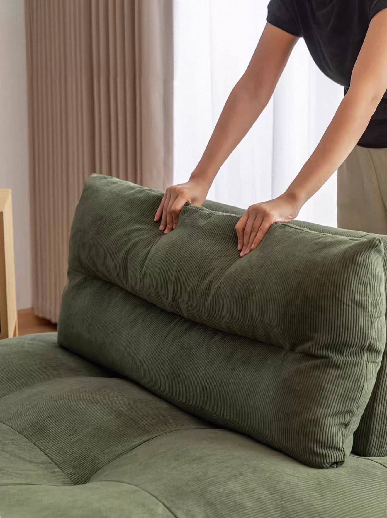 Home Atelier Caverin Scratch Resistant Modular Curve Sofa (Copy)