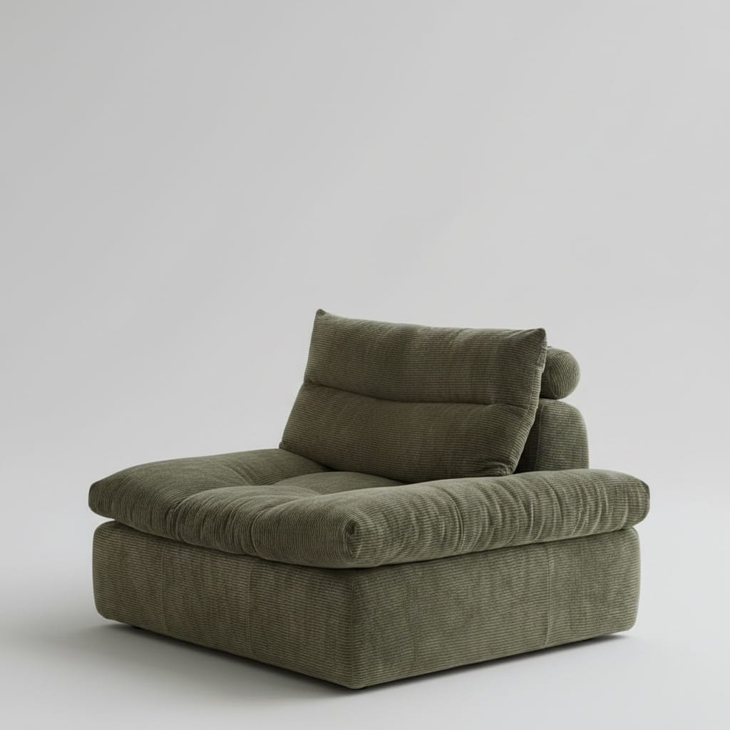 Home Atelier Caverin Scratch Resistant Modular Curve Sofa (Copy)