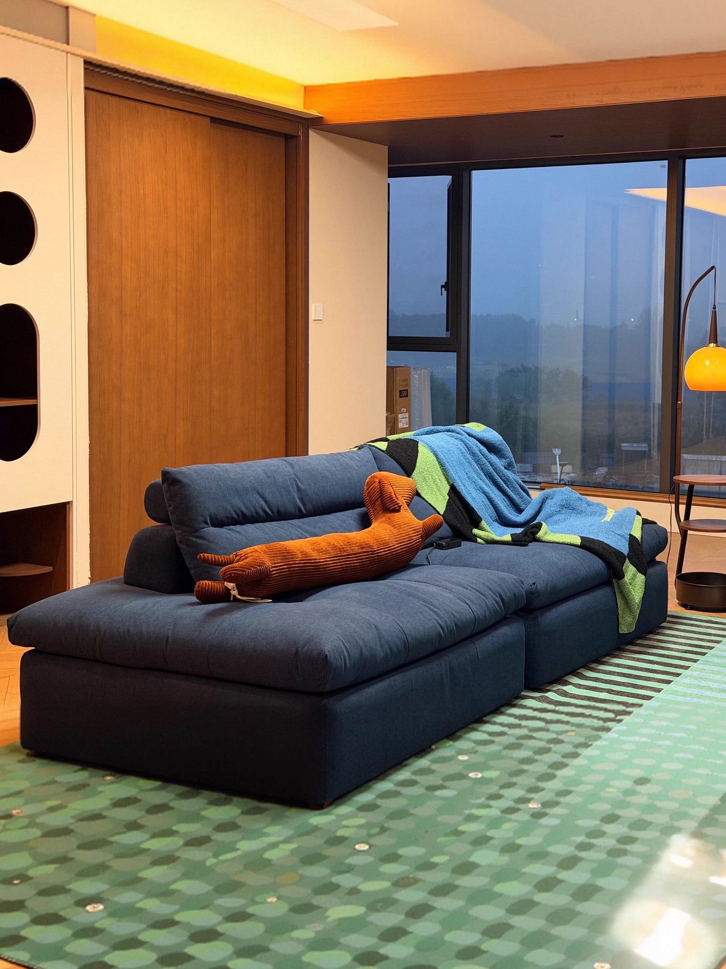 Home Atelier Caverin Scratch Resistant Modular Sofa