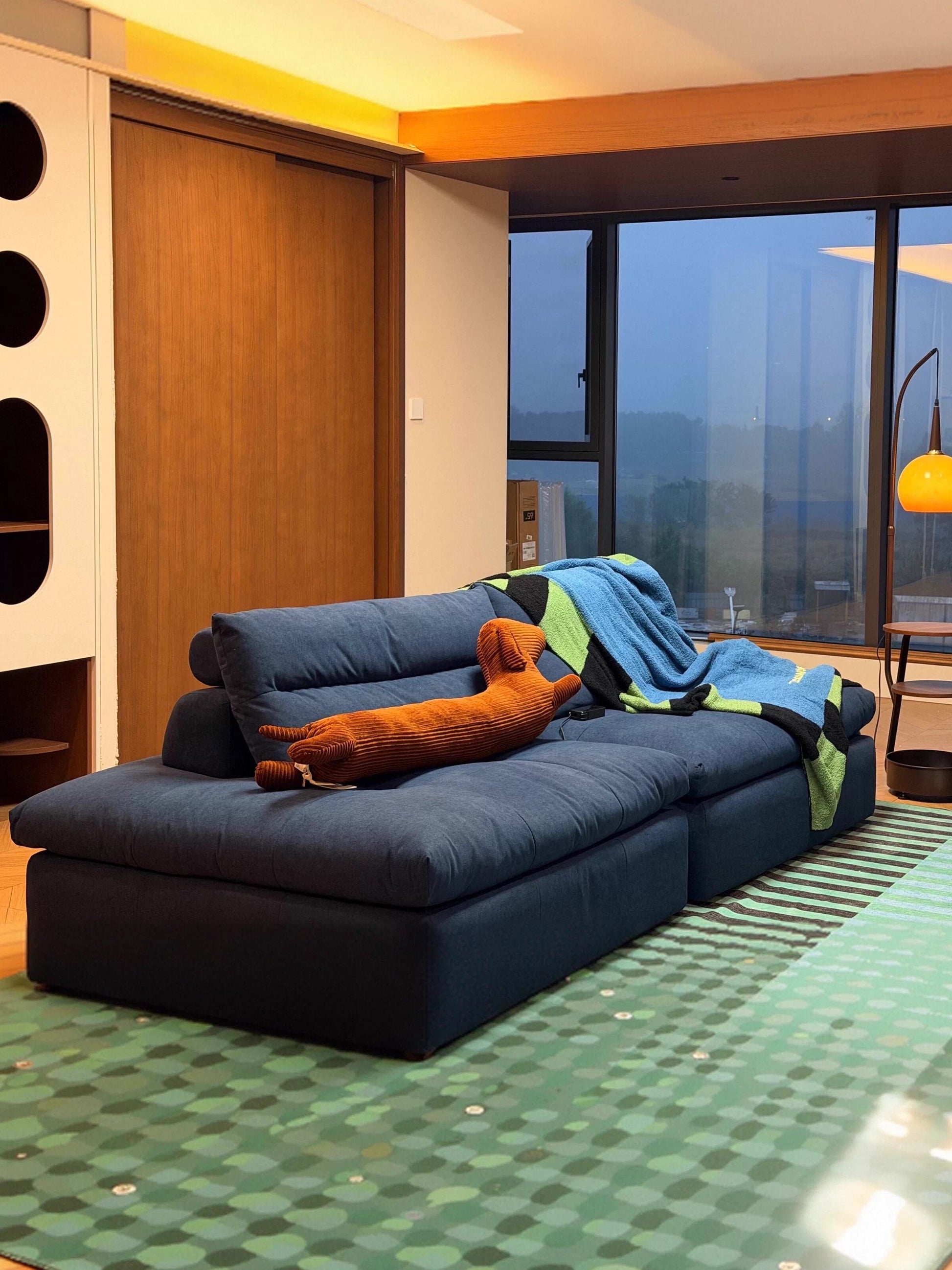 Home Atelier Caverin Scratch Resistant Modular Sofa
