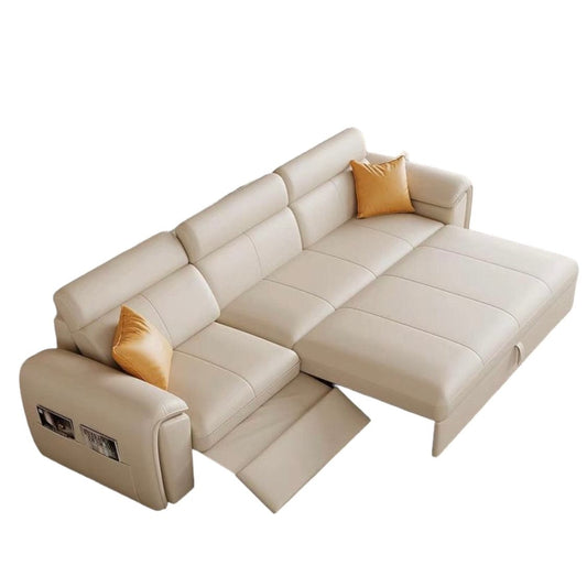 Home Atelier Christen Electric Recliner Leather Sofa Bed