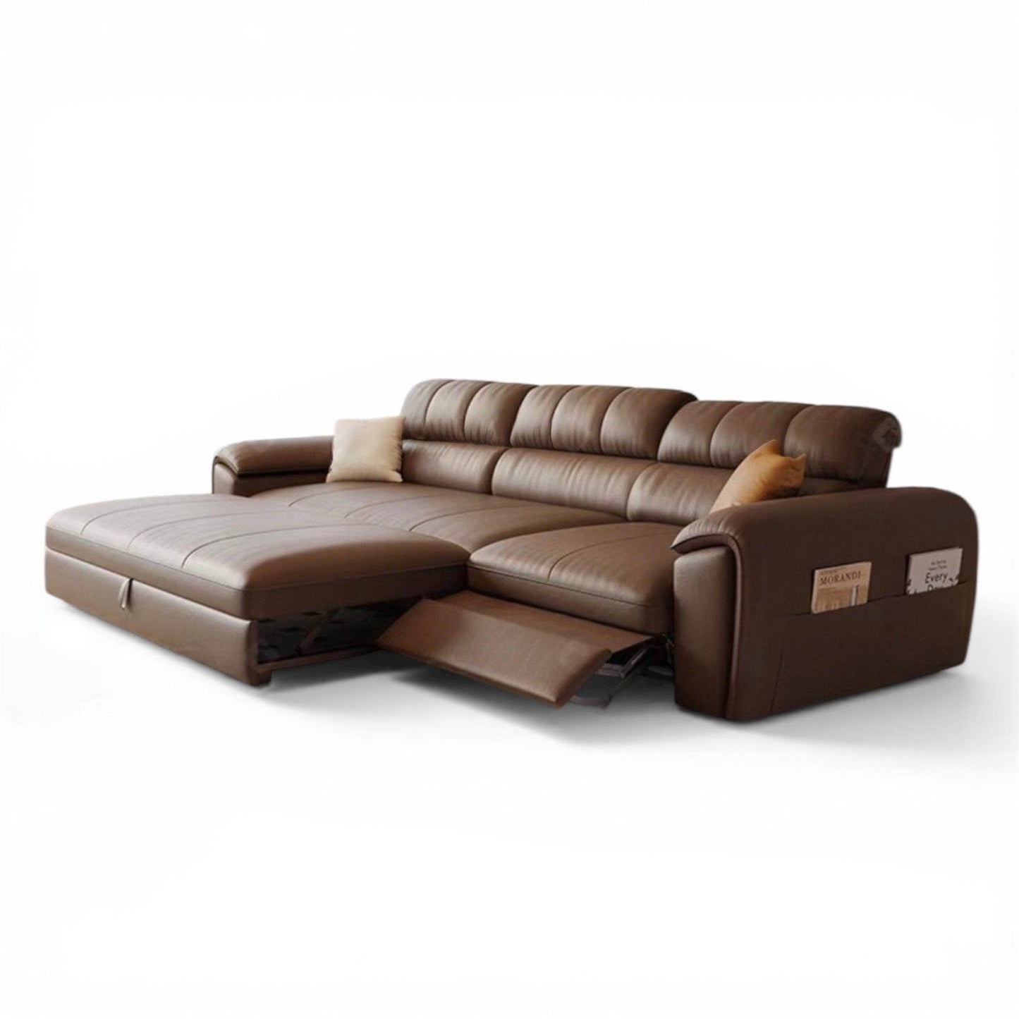 Home Atelier Christen Electric Recliner Leather Sofa Bed