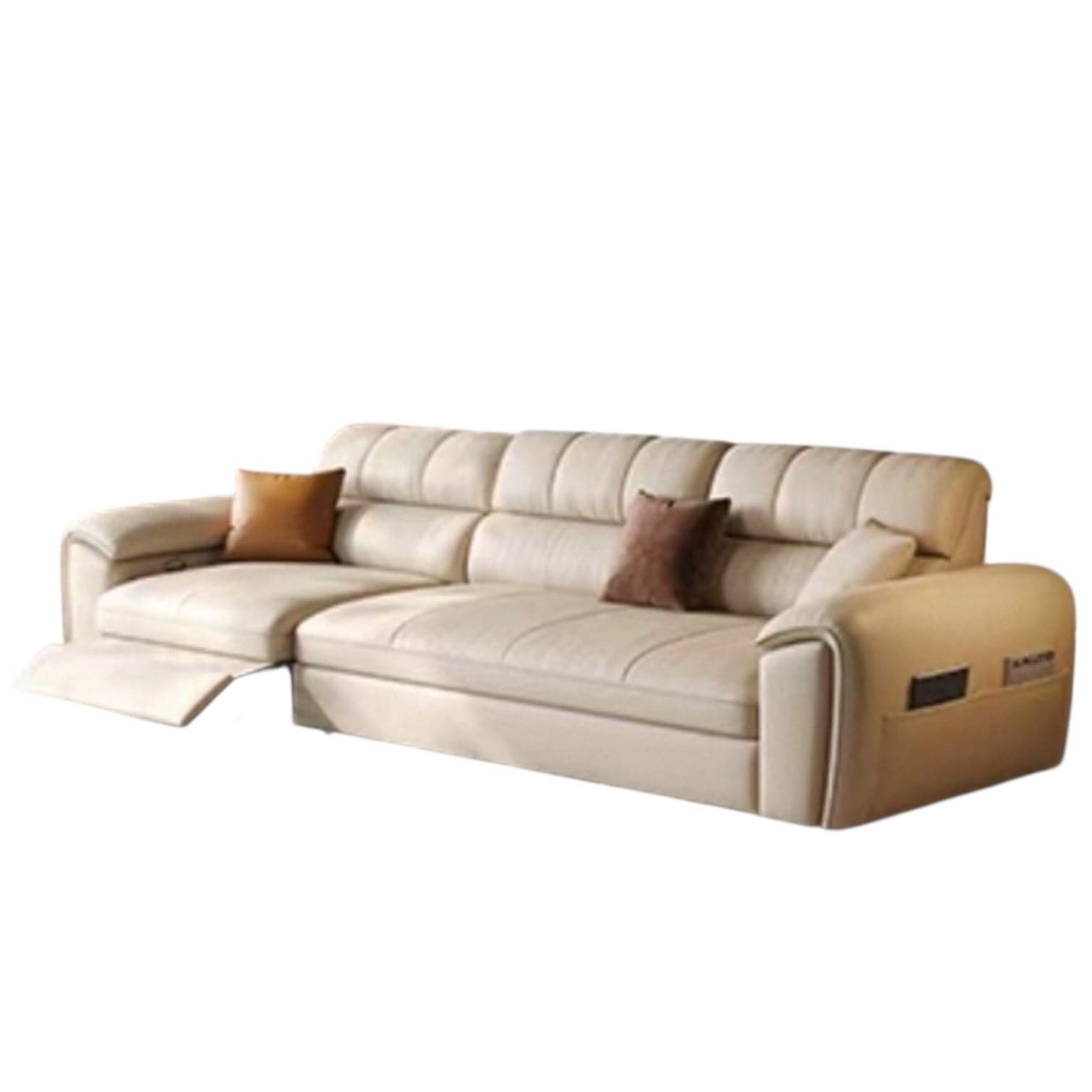 Home Atelier Christen Electric Recliner Leather Sofa Bed