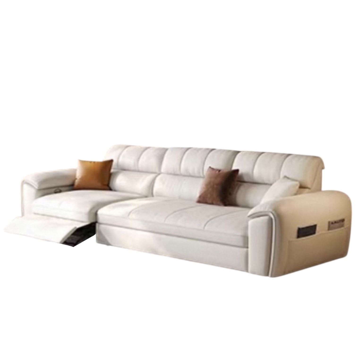 Home Atelier Christen Electric Recliner Leather Sofa Bed
