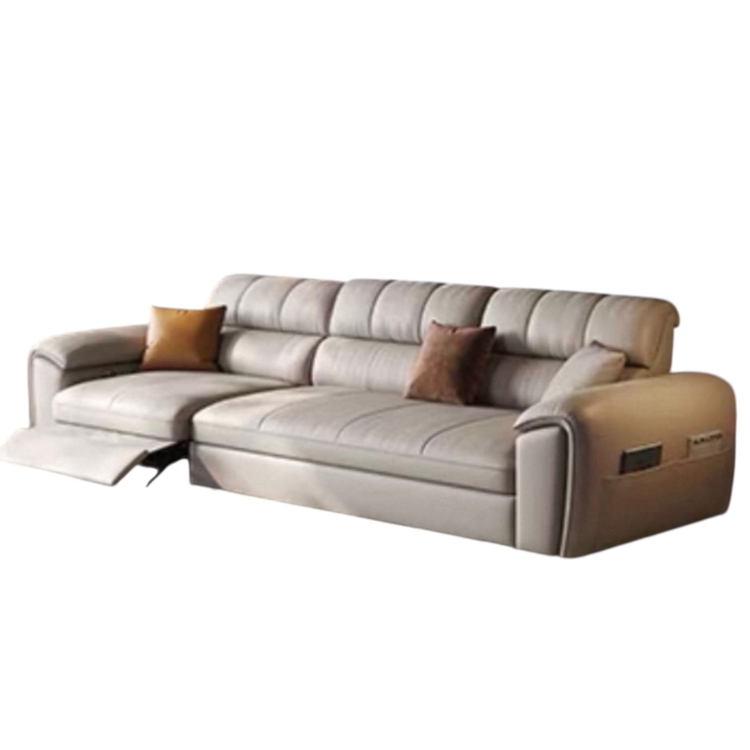 Home Atelier Christen Electric Recliner Leather Sofa Bed