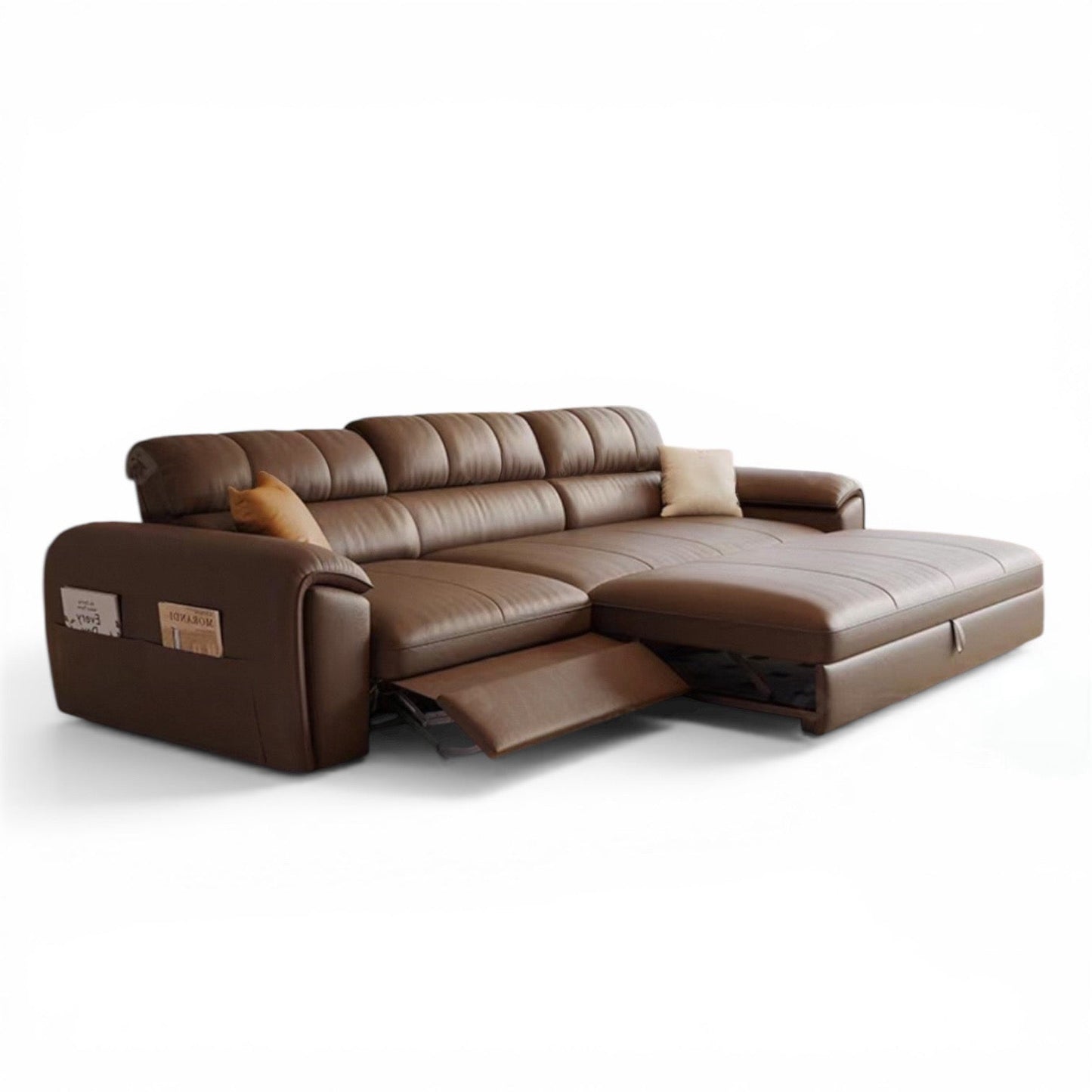 Home Atelier Christen Electric Recliner Leather Sofa Bed