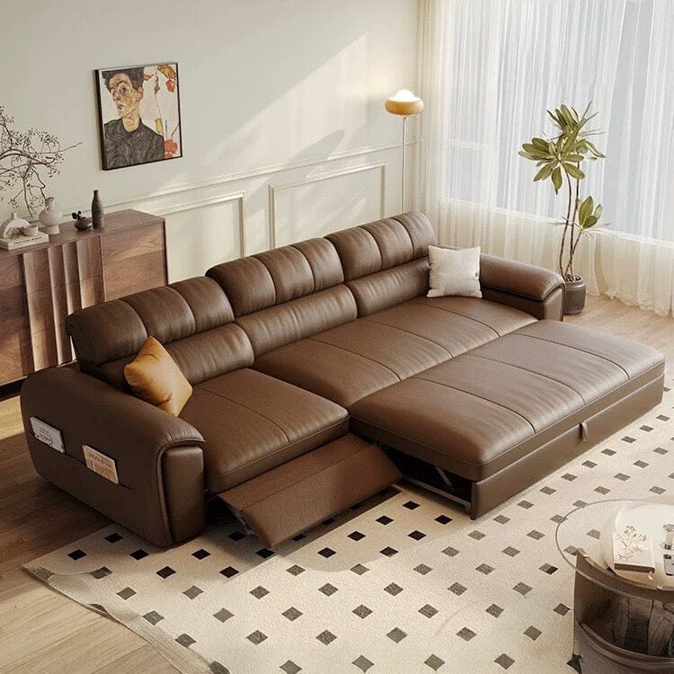 Home Atelier Christen Electric Recliner Leather Sofa Bed