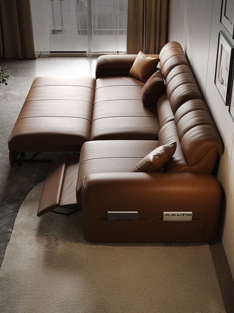 Home Atelier Christen Electric Recliner Leather Sofa Bed