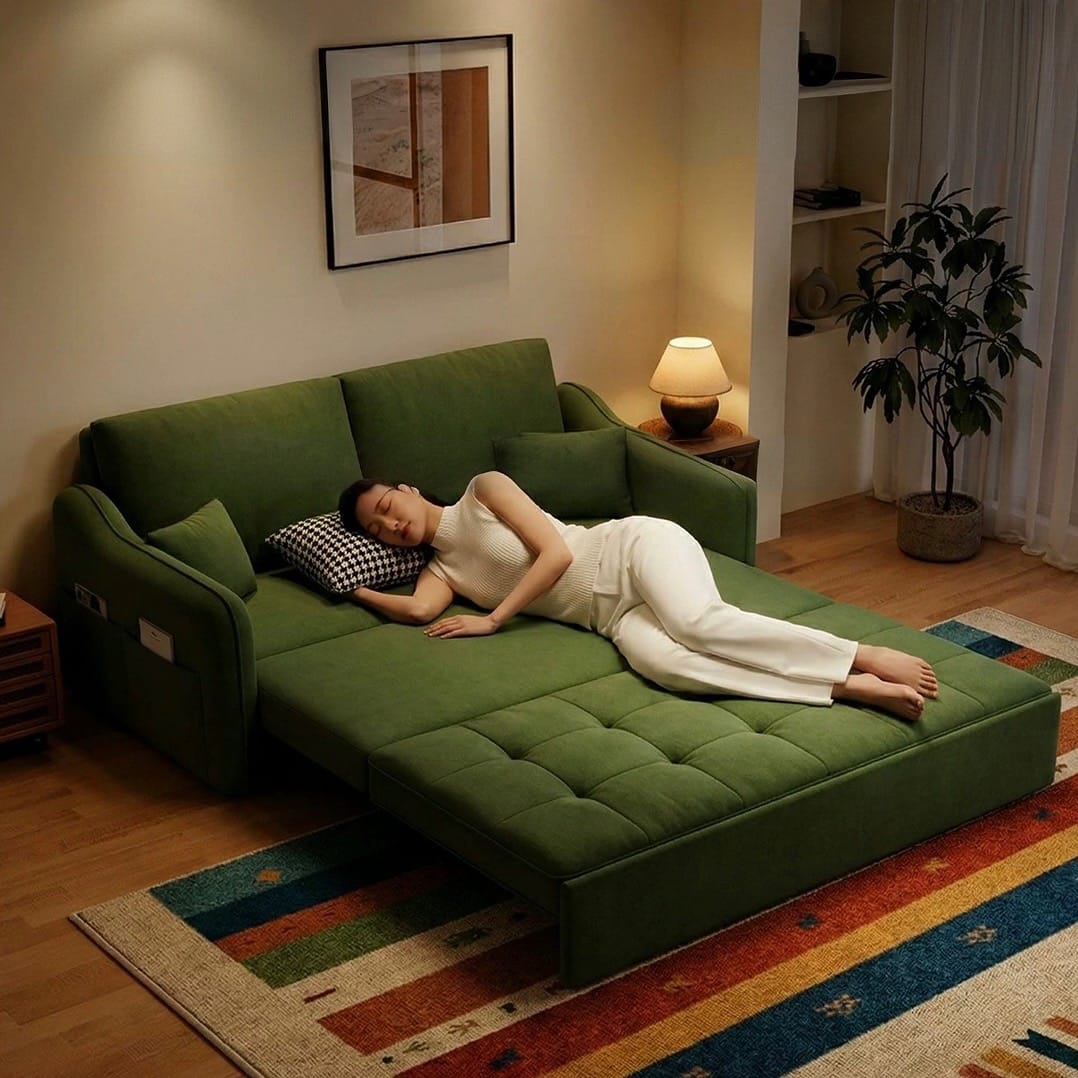 Home Atelier Clavo Pull-out Storage Sofa Bed (Copy)