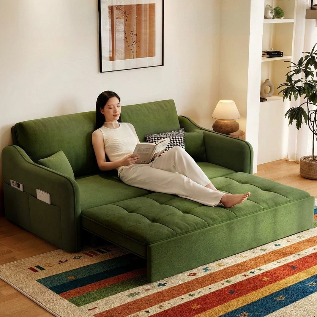 Home Atelier Clavo Pull-out Storage Sofa Bed (Copy)
