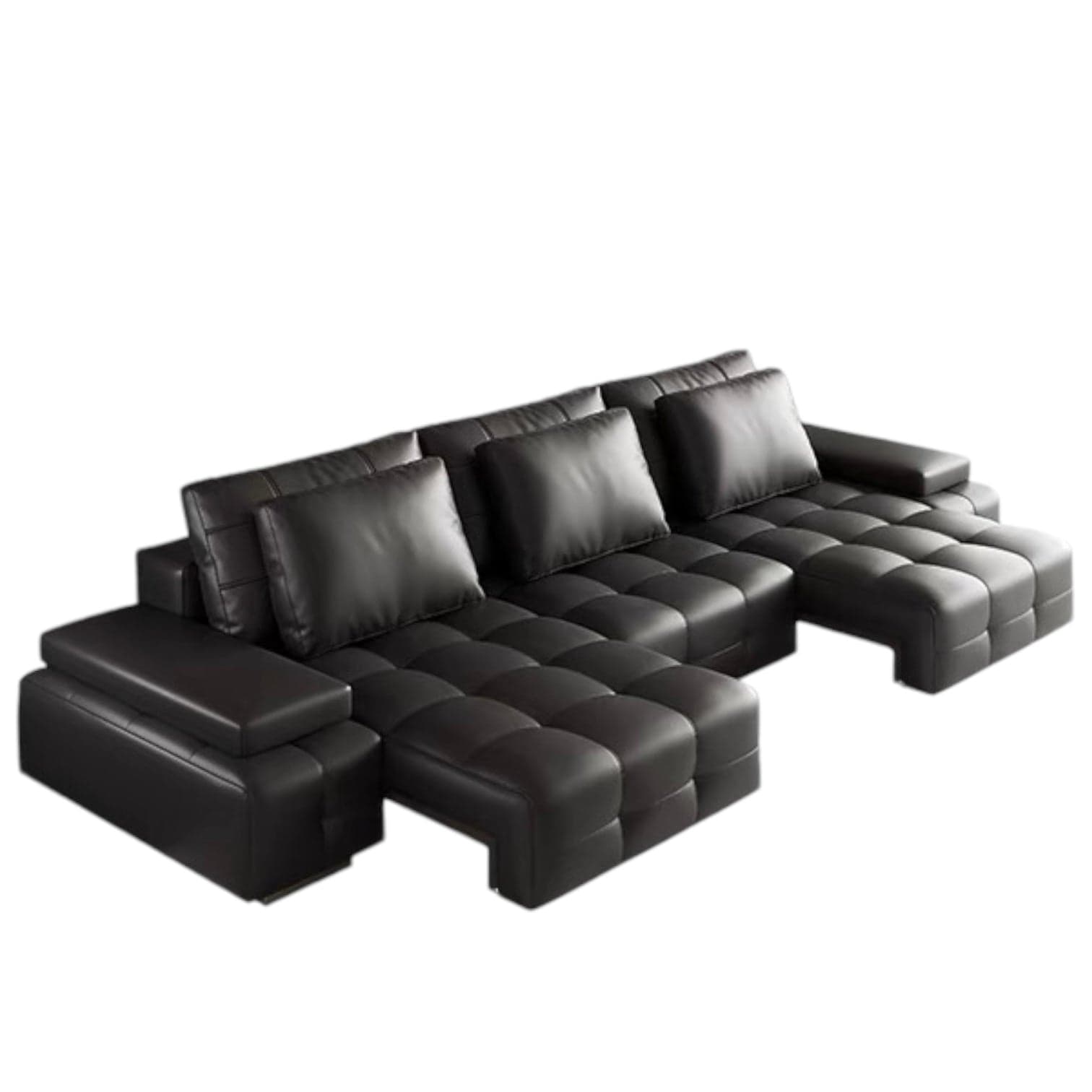 Home Atelier Claymore Electric Motorized Leather Sofa Bed