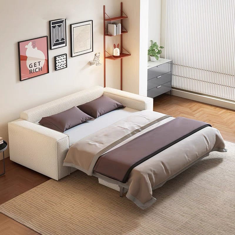 Home Atelier Colette Scratch Resistant Foldable Sofa Bed with Mattress