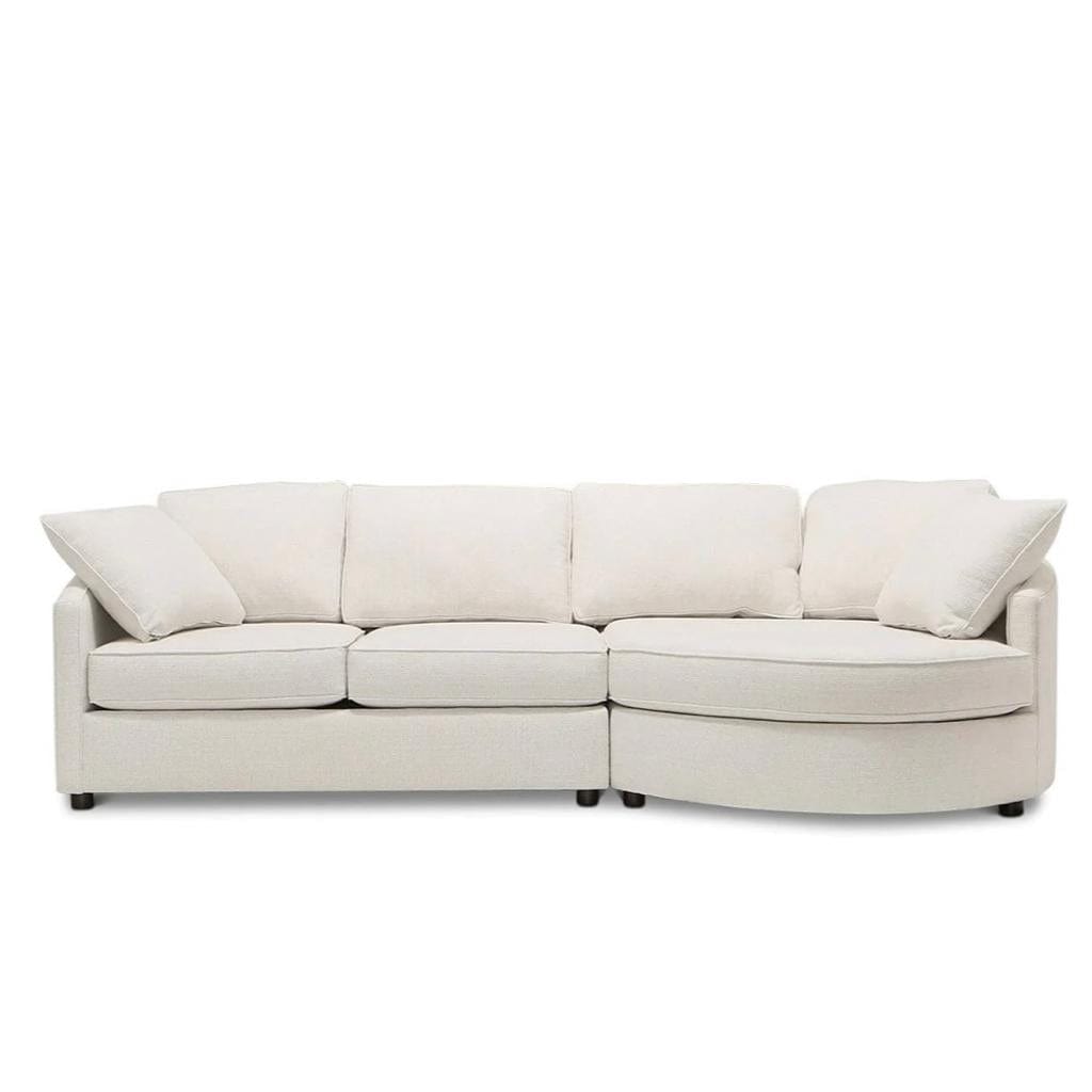 Home Atelier Collin Sectional Curve Chaise Sofa