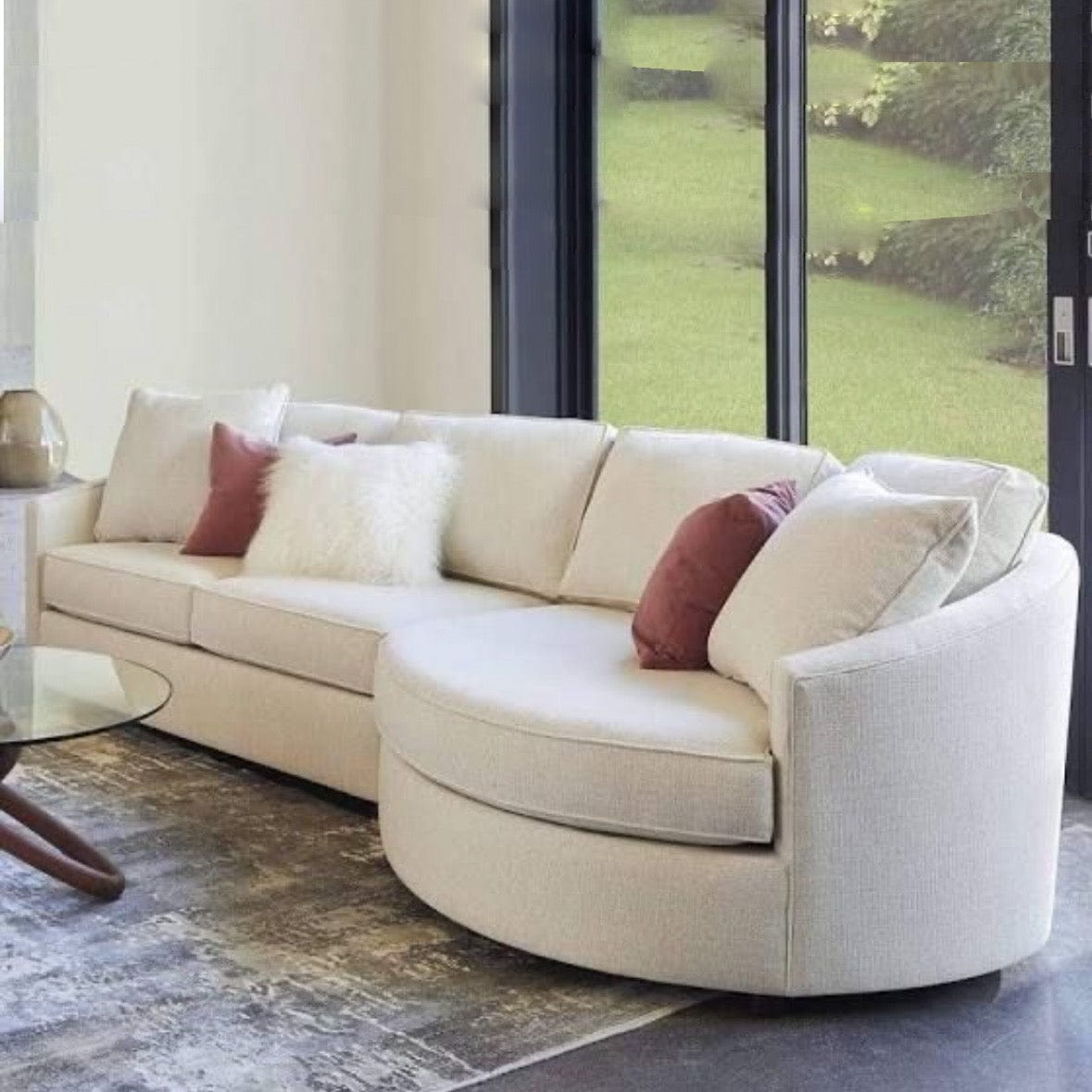 Home Atelier Collin Sectional Curve Sofa