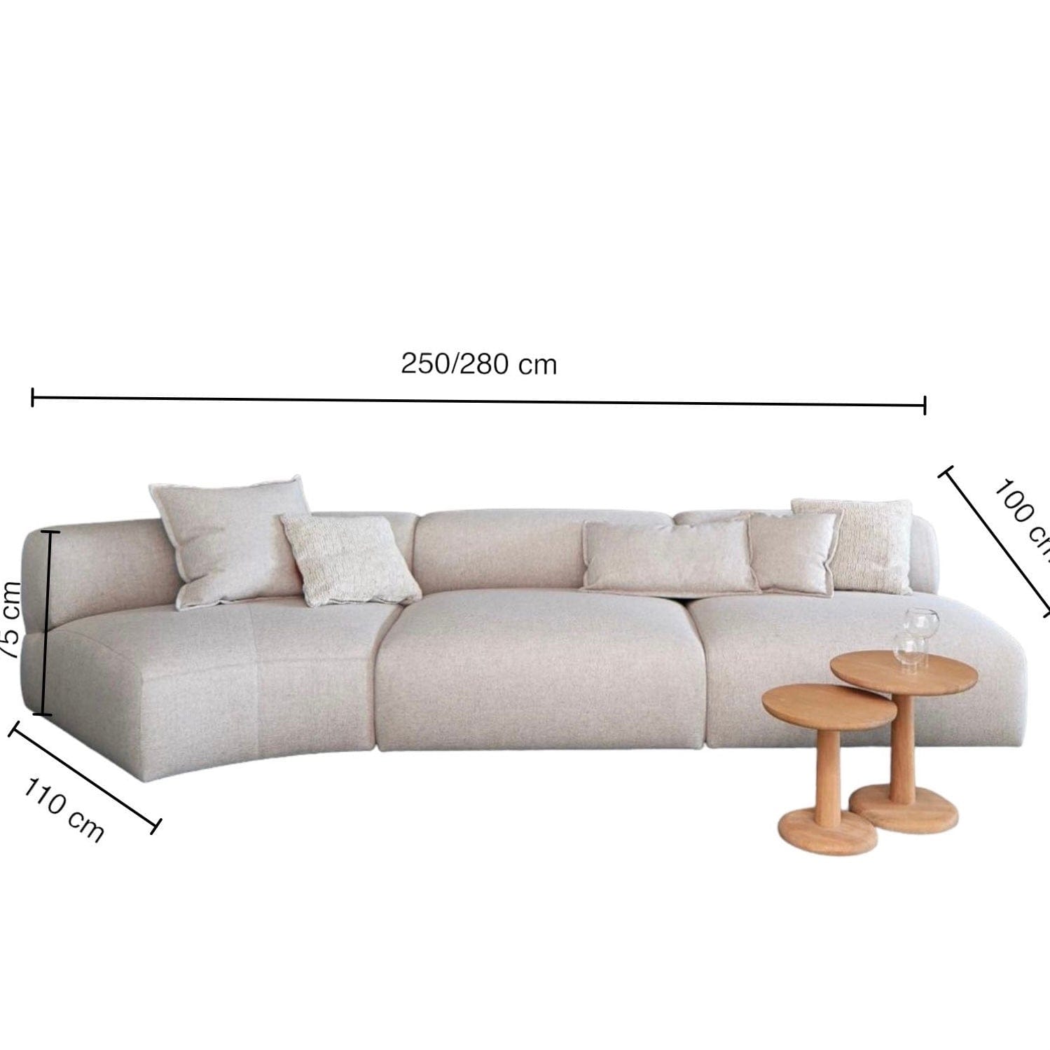 Home Atelier Copy of Cairo Sectional Sofa