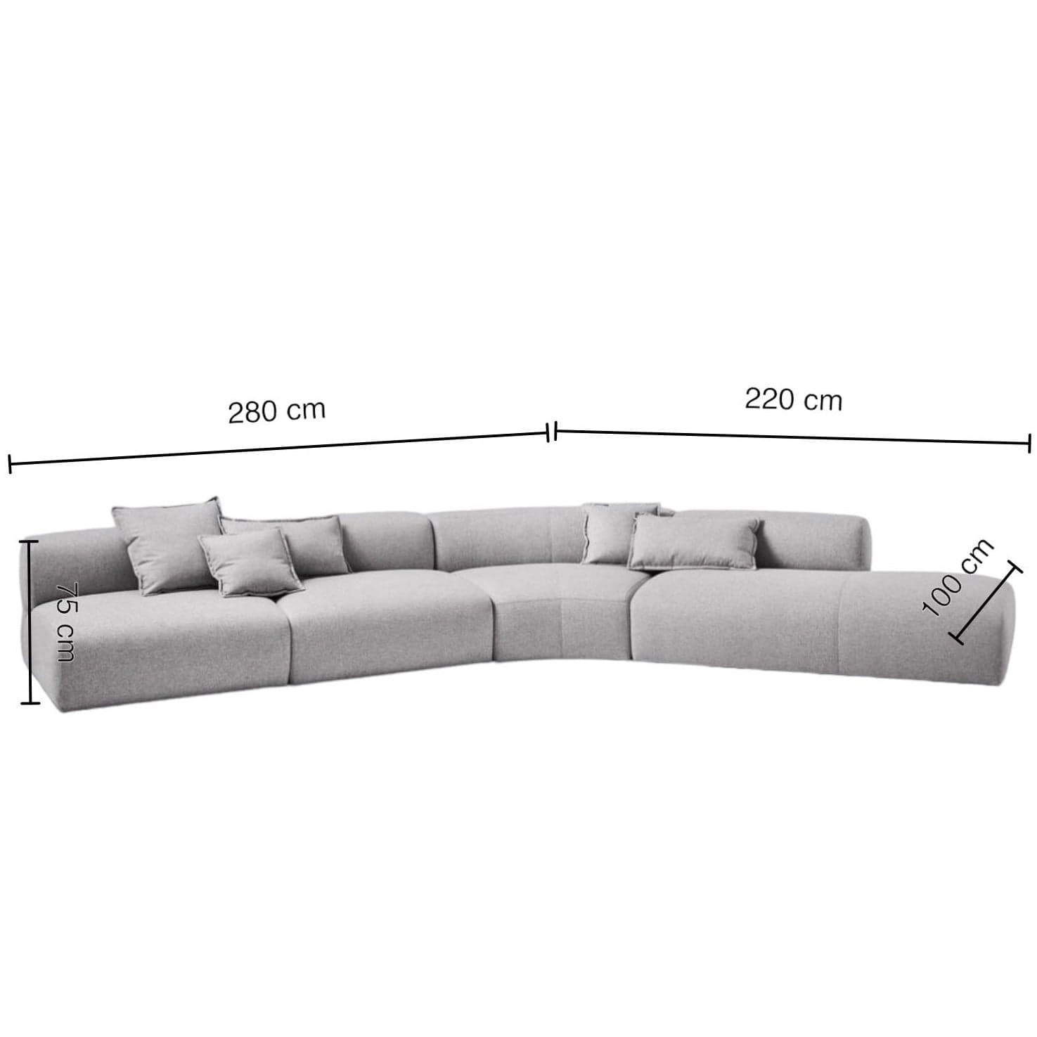 Home Atelier Copy of Cairo Sectional Sofa