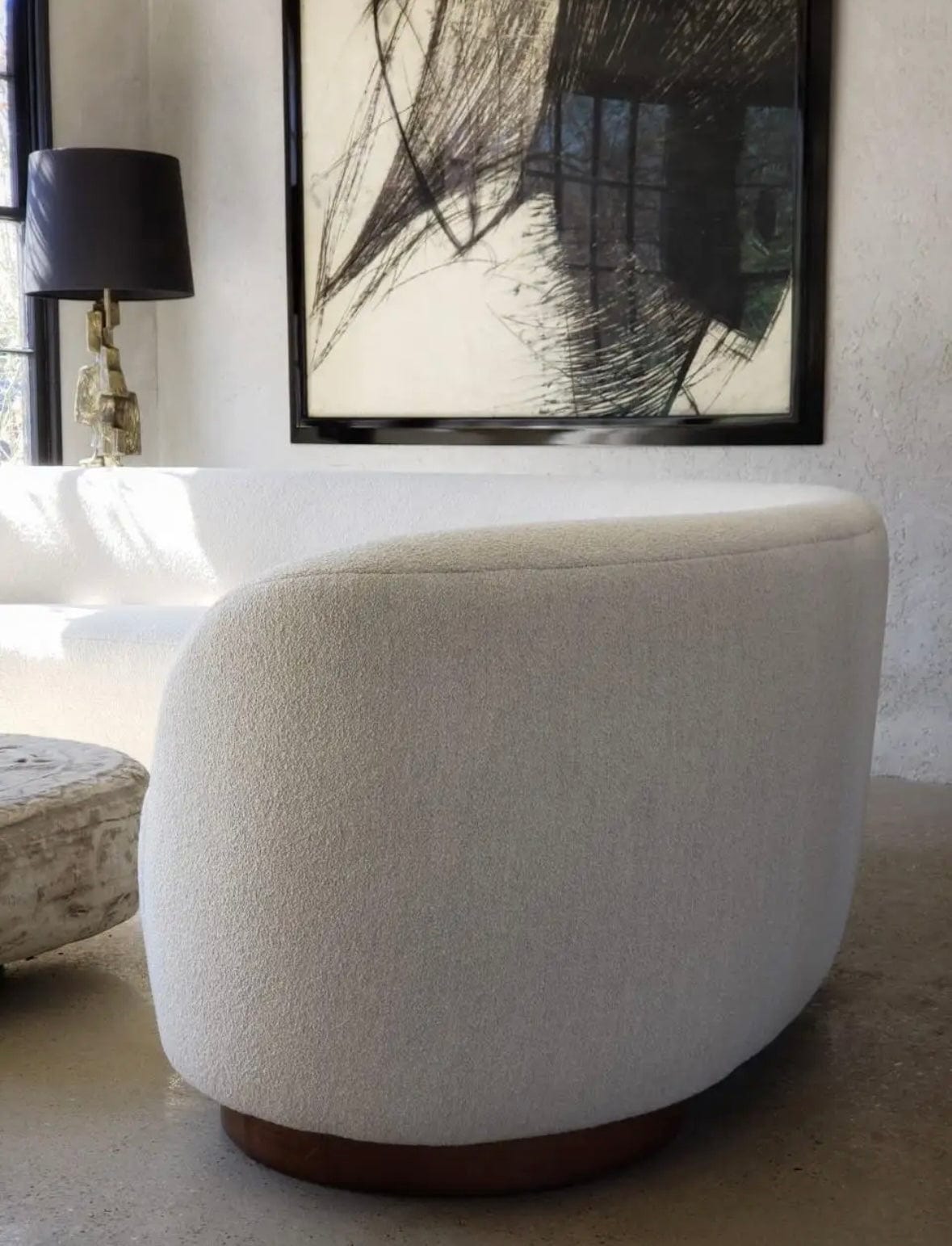 Home Atelier Corine Boucle Curve Sofa