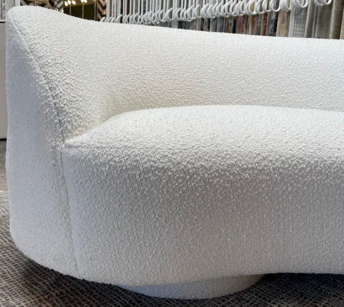 Home Atelier Corine Boucle Curve Sofa