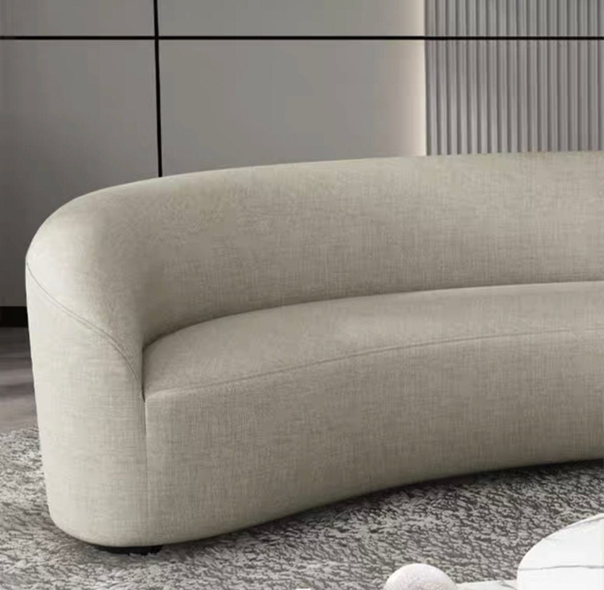 Home Atelier Corine Boucle Curve Sofa