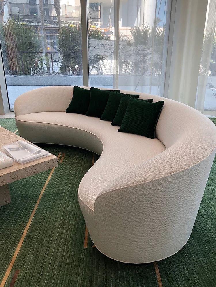 Home Atelier Corine Boucle Curve Sofa