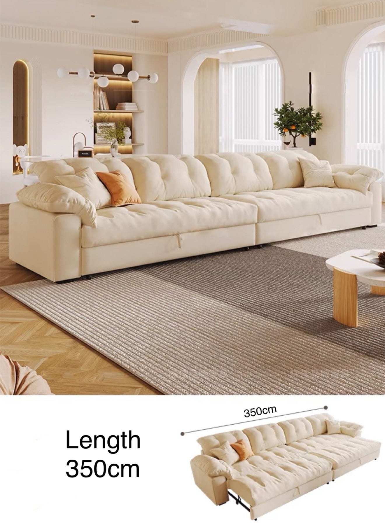 Home Atelier Craig Scratch Resistant Sofa Bed