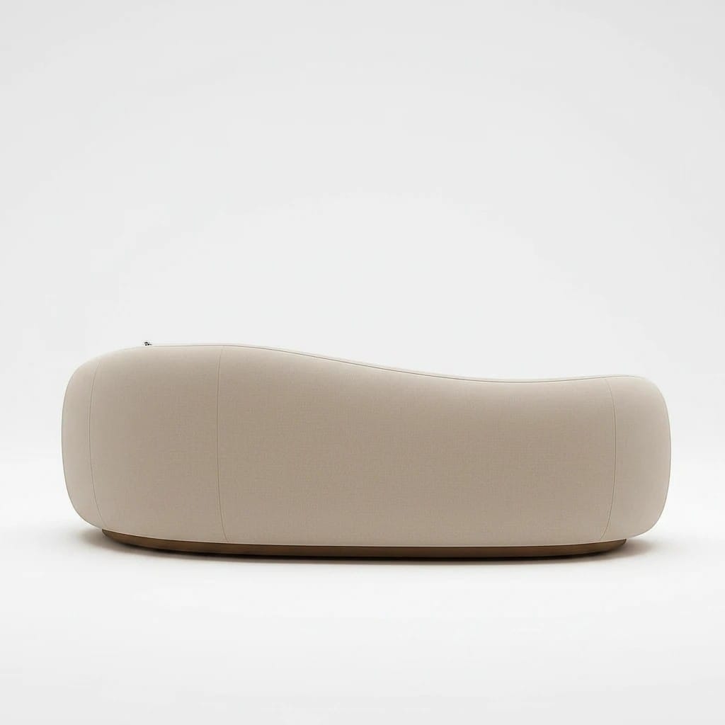 Home Atelier Curved Contemporary Living Room Sofa