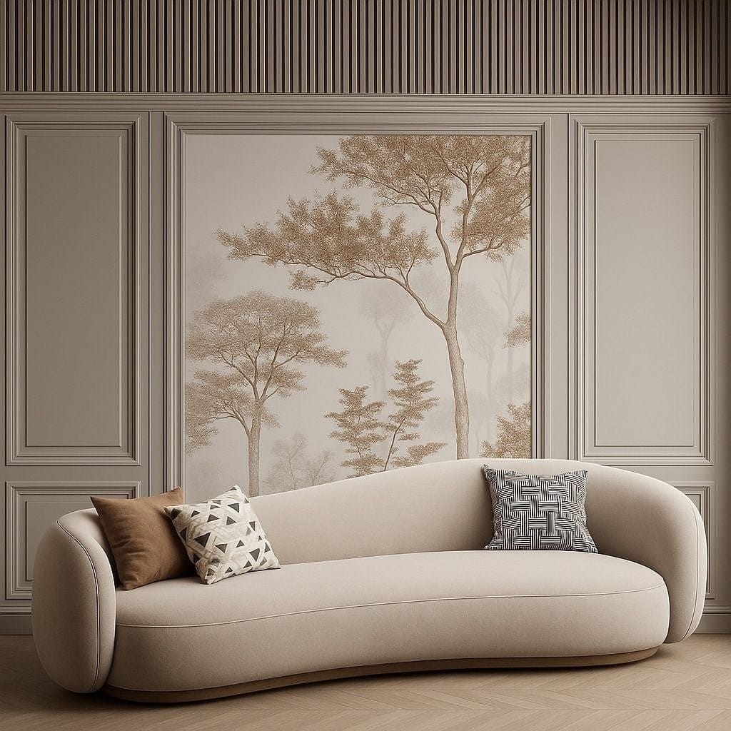 Home Atelier Curved Contemporary Living Room Sofa